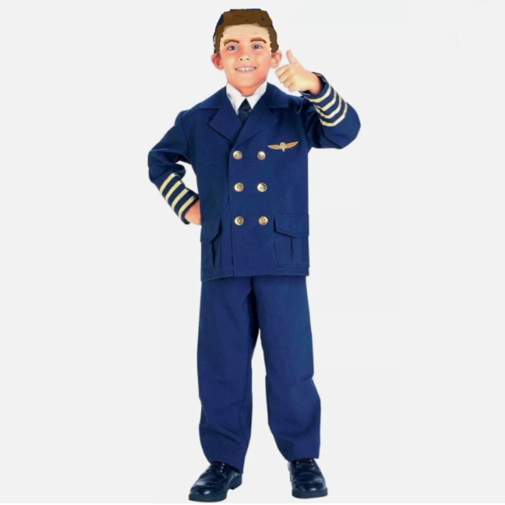 Children’s Authentic Kids Pilot Halloween Costume